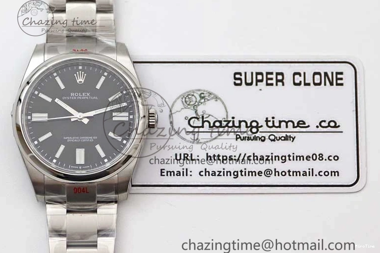 MiroTime 0505 Timeless Oyster Perpetual 41mm 124300 EWF 1:1 Best Edition 904L Steel Black Dial on SS Bracelet A 2192